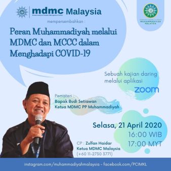 PCIM dan MDMC lawan Covid19